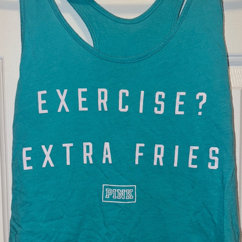 VS Pink Graphic Tank Top - Picture 2 of 3